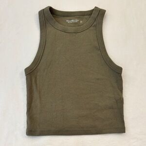 Abercrombie and Fitch Green Tank